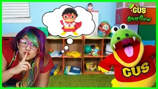Gus the Gummy Gator Pretend Play Toy Hunt & Hide and Seek with Ryan’s World Toys