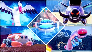 Pokemon Violet - All Titan Pokemon Boss Fights