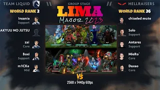 Team Liquid vs Hellraisers (game1) | Lima Major 2023 - Group Stage [Bo2]