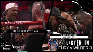 Listen In: Tyson Fury v Deontay Wilder 3 | Hear what went down!