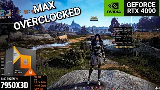 Black Desert Online | RTX 4090 and 7950X3D - 1440p High/Remastered | Benchmark 1% FPS