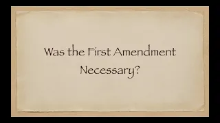 The Shankari Prasad Case - II: Was the First Amendment Necessary?