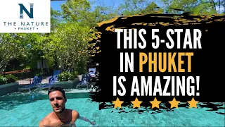 AMAZING 5 STAR RESORT IN PATONG (PHUKET). The Nature resort | Thailand vlog