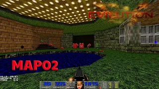 Final Doom: TNT: Evilution 🔵 MAP02: Human BBQ 🔵 100% Playthrough