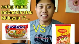 mie instan Malaysia vs mie instan Indonesia