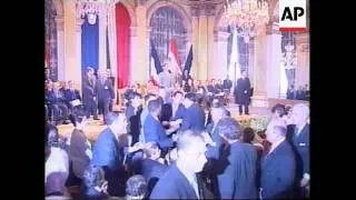 Demonstrator confronts Syrian President