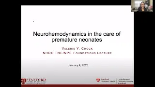 Neurohemodynamics in the care of premature neonates