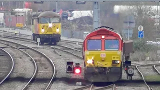 Loco’s at Toton TMD 18/3/21