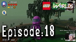 Let's Play Lego Worlds: Episode 18: Swamps and Laboratories!