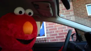 Elmo Drives To McDonalds