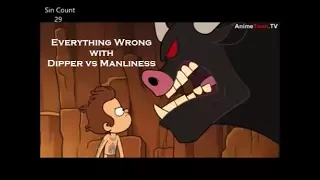 (Parody) Everything Wrong with Dipper Vs. Manliness