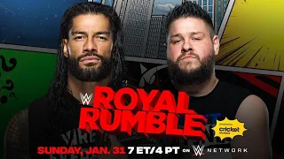 Roman Reigns vs Kevin Owens | Full match Royal Rumble 2021 | Last Man Standing |