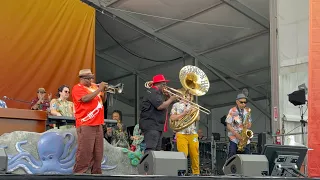 Coral Reefer Band & The Preservation Hall Jazz Band playing “University of Bourbon Street”