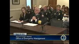 FY16 Office of Emergency Management, 03/30/15