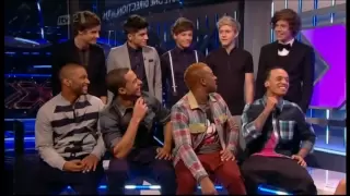 One Direction & JLS Xtra Factor Interview *Funny*