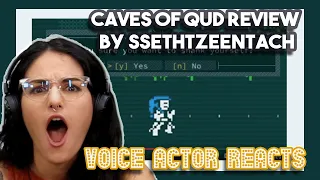 Caves of Qud Review by SsethTzeentach | Voice Actors Reacts