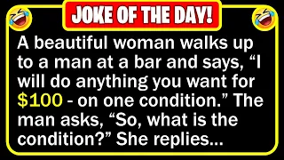 🤣 BEST JOKE OF THE DAY! - A man was sitting at a bar enjoying an after-work... | Funny Daily Jokes