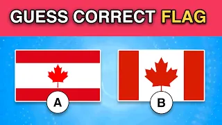 Guess the correct flag | 40 Flags Quiz
