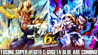 FUSING SUPER VEGITO & GOGETA BLUE ARE COMING!!! Dragon Ball Legends Info!