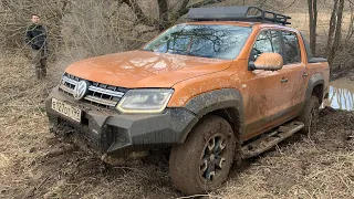 Взял Amarok, рванул на бездорожье - что сможет Volkswagen?