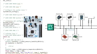 STM32 I2C Setup Temperature and Humidity Sensor