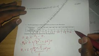 QUARTILE DEVIATION FOR GROUPED DATA. KCSE 2022 predictions