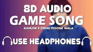 GAME - Shooter Kahlon X Sidhu Moose Wala (8D Song) | 8D Boosted |