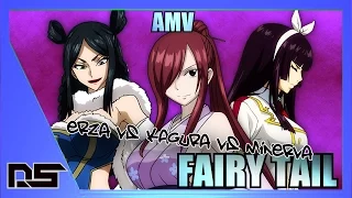 Erza vs Kagura vs Minerva "Fairy Tail" AMV hd