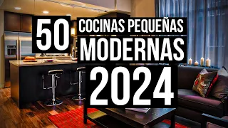 50 COCINAS MODERNAS PEQUEÑAS 2023 | TENDENCIAS en DECORACIÓN, DISEÑOS, MUEBLES DE COCINAS y COLORES