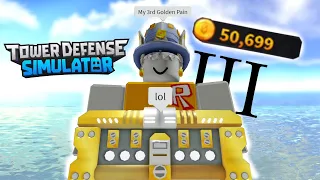 My 3rd Golden Crate | Roblox Tower Defense Simulator
