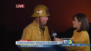 Santa Barbara County Fire PIO Mike Eliason Talks Sherpa Fire