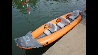 Bestway Hydro-Force Rapid X3 - 3 Person Inflatable Kayak Set | caranduser.com