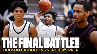 THE FINAL BATTLE!! Hudson Catholic v St Peter's Prep | New Jersey's BEST Fight To Survive in Playoff
