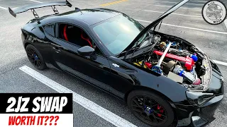 HOW MUCH IT COST MY 2JZ BRZ | FRS | GR86 SWAP [THE UGLY TRUTH]