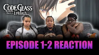 The Day a New Demon was Born | Code Geass Ep 1-2 Reaction