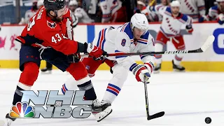 New York Rangers vs. Washington Capitals | EXTENDED HIGHLIGHTS | 3/28/21 | NBC Sports