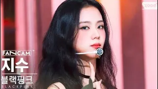 [인기가요] BLACKPINK (블랙핑크) JISOO - PINK VENOM Mirrored Fan Cam