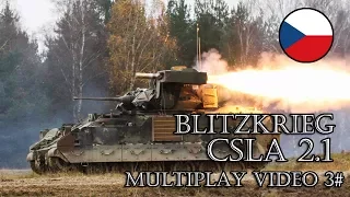 Blitzkrieg CSLA2.1 mod Multiplayer 3# Vielsalm(1v1) / 블리츠크리그 CSLA 2.1 모드 멀티플레이 캠페인 3# 비엘사름