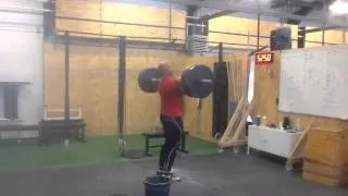 Clean & Jerk  92 x 1 rep by Umahro Cadogan