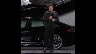 Tesla Model S delivery Event. Elon Musk talks: Performance, Speed  0-60 1.9Sec!