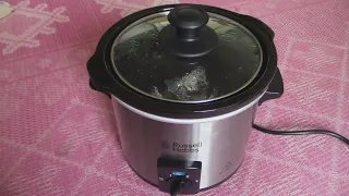 Медленноварка Russell Hobbs  на 1.5 литра. Как работает.