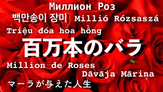 世界各国で歌われる「百万本のバラ（Миллион Ро）」