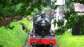 7812 ERLESTOKE MANOR AT KWVR AUTUMN STEAM GALA 13TH OCT 2013