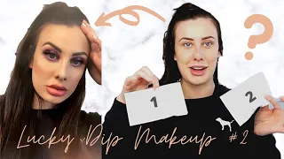 LUCKY DIP MAKEUP #2 | WORKING WITH SURPRISE PRODUCTS