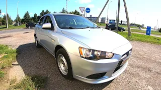 2012 Mitsubishi Lancer 1.6L (117) ТЕСТ И ОБЗОР.