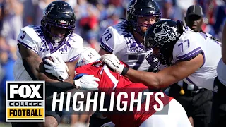 TCU vs. Kansas Highlights | CFB on FOX