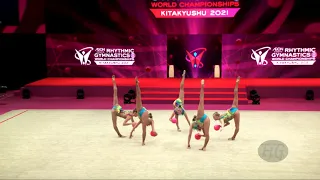 Finland (FIN) - 2021 Rhythmic Worlds, Kitakyushu (JPN) - Qualifications 5 Balls