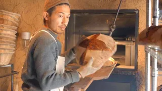 里山で作られる薪窯パン！「菊本」のパン作りに完全密着！ japanese food