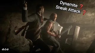 You Must Always Choose Dynamite During "That's Murfree Country" Mission (Sneak vs Dynamite) - RDR2