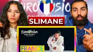 🇫🇷 Reacting to Slimane - Mon Amour (LIVE) | France | Grand Final | Eurovision 2024